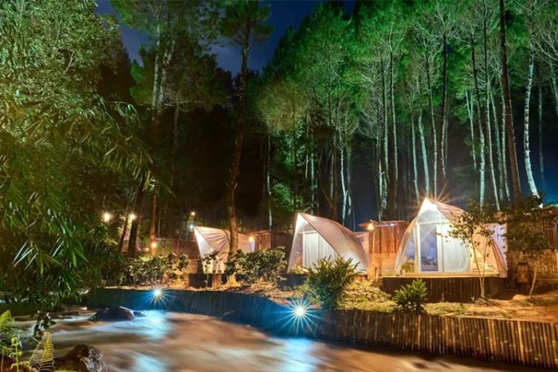 Wisata Rahong Pangalengan, Pesona Pinus, Sungai, dan Adrenalin di Bandung Selatan