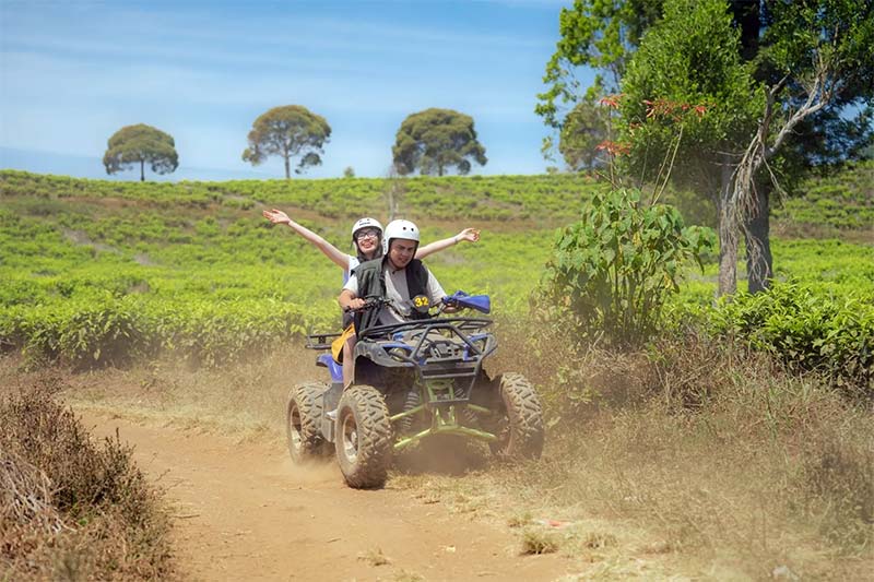 Mengenal Motor ATV, Wahana Wisata Alam Seru di Hutan Pangalengan Muara Rahong Hills
