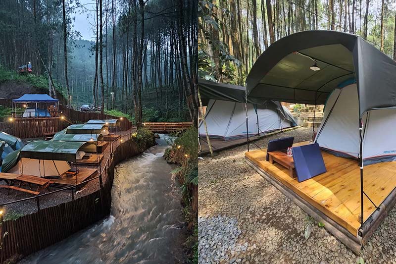 Wisata Camping Pinggir Sungai di Bandung, Pengalaman Liburan Alam yang Tenang & Berkesan